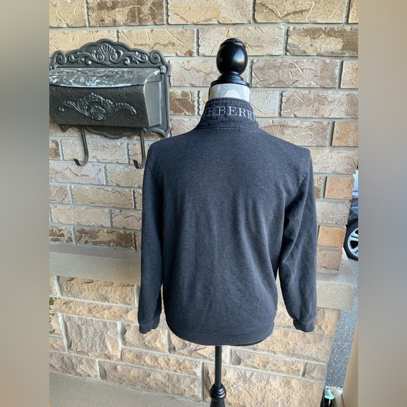 Vintage BURBERRY Black Label Women’s Zip Up Sweater Size Small - Picture 13 of 16